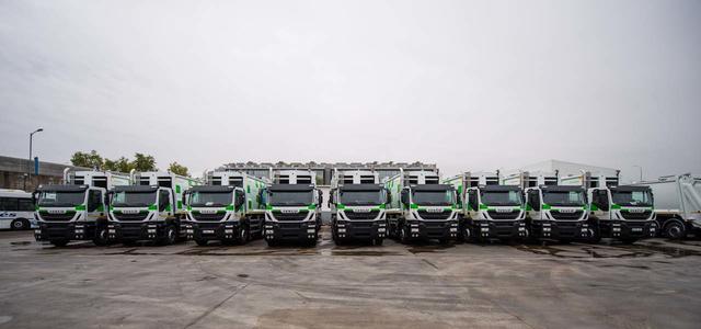 Madrid adquiría cerca de 350 Iveco Stralis NP a GNC para recogida de residuos urbanos recientemente.